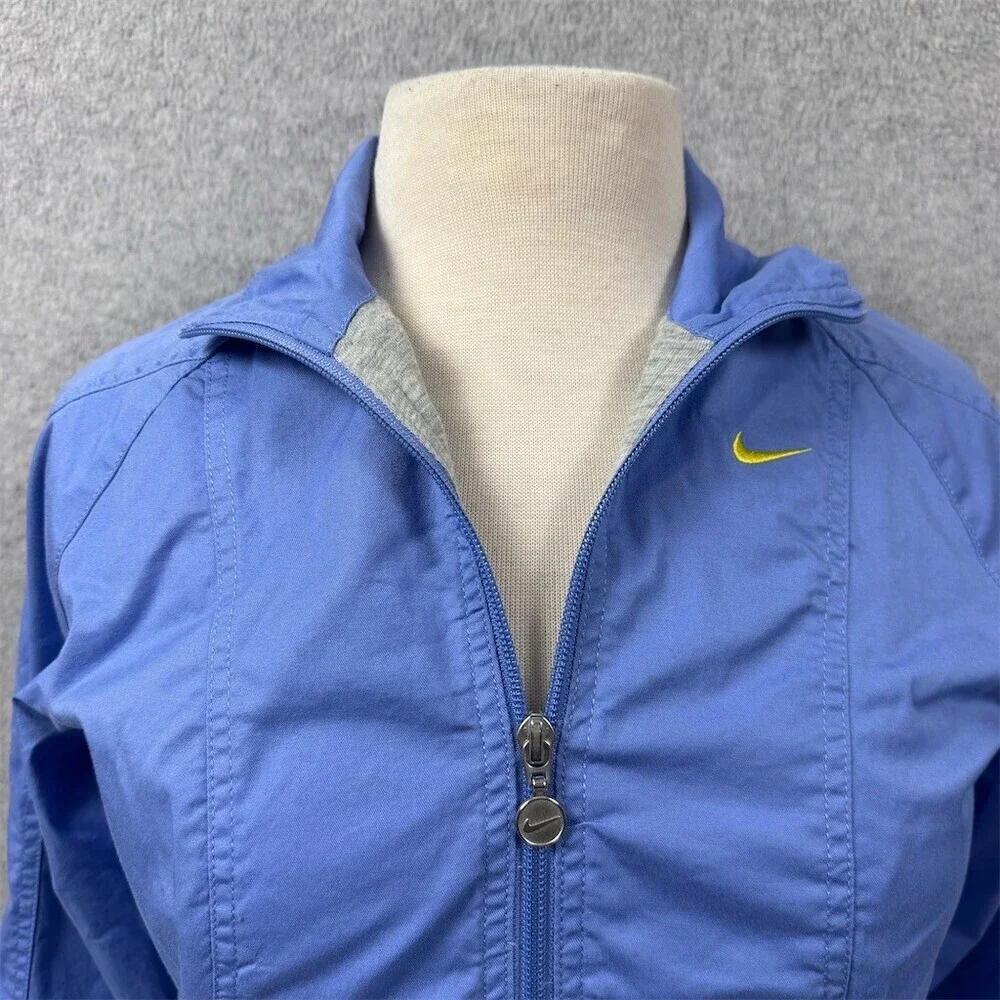 Nike Track Jacket Womens Size M Full Zip Athletic Dept